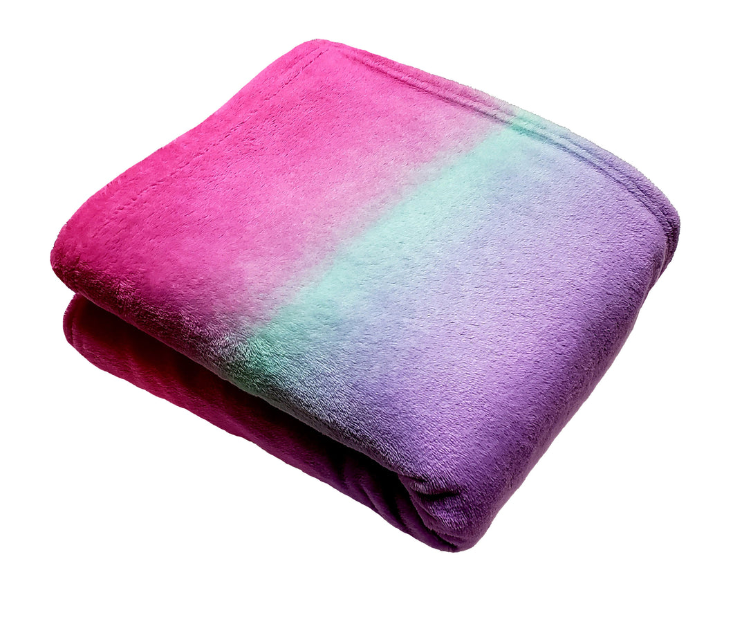 Ombre Fleece Blanket